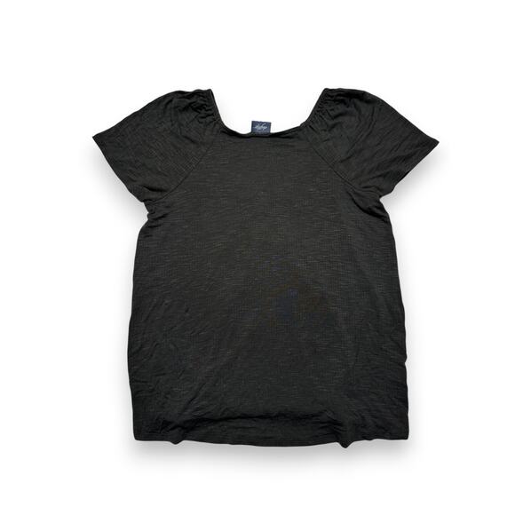 NWT Daytrip Black Lace V-Neck Wrap Elastic Hem Blouse Size Medium - Picture 11 of 12